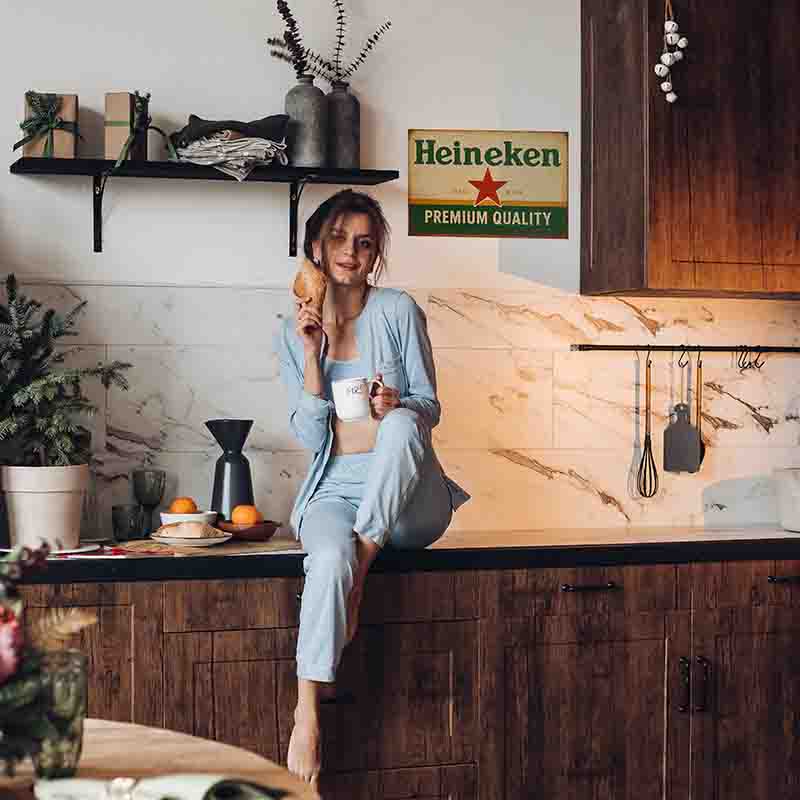 Placa Decorativas Bar Heineken - Imagen 7