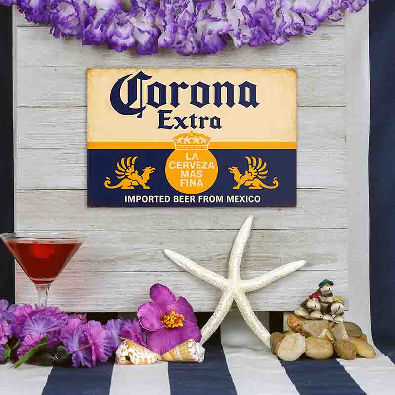 Placa Decorativas Bar Corona - Imagen 4