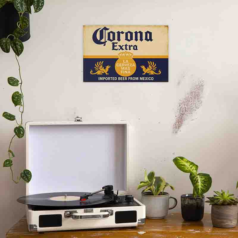 Placa Decorativas Bar Corona - Imagen 5