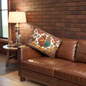 Funda para almohada larga Mod. Gallo Vaquero