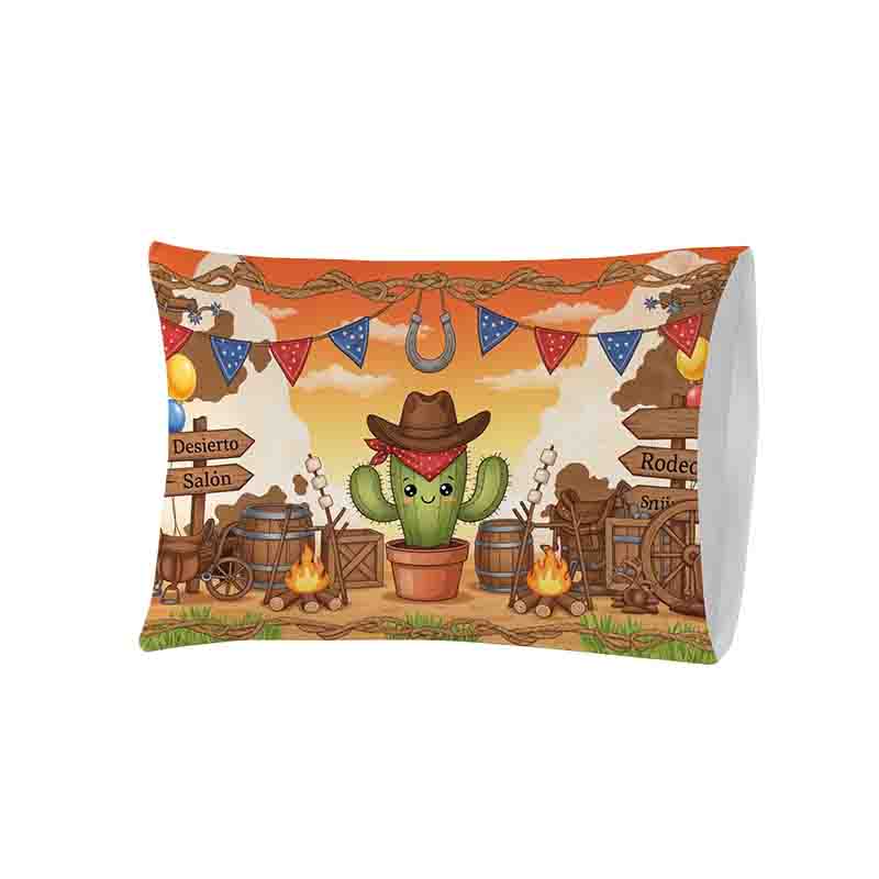 Funda de almohada Mod. Nopal Sunset - Imagen 2