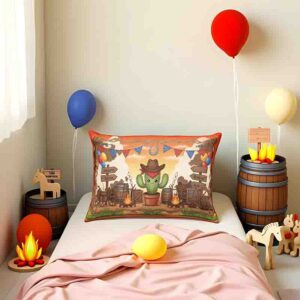 Funda de almohada Mod. Nopal Sunset