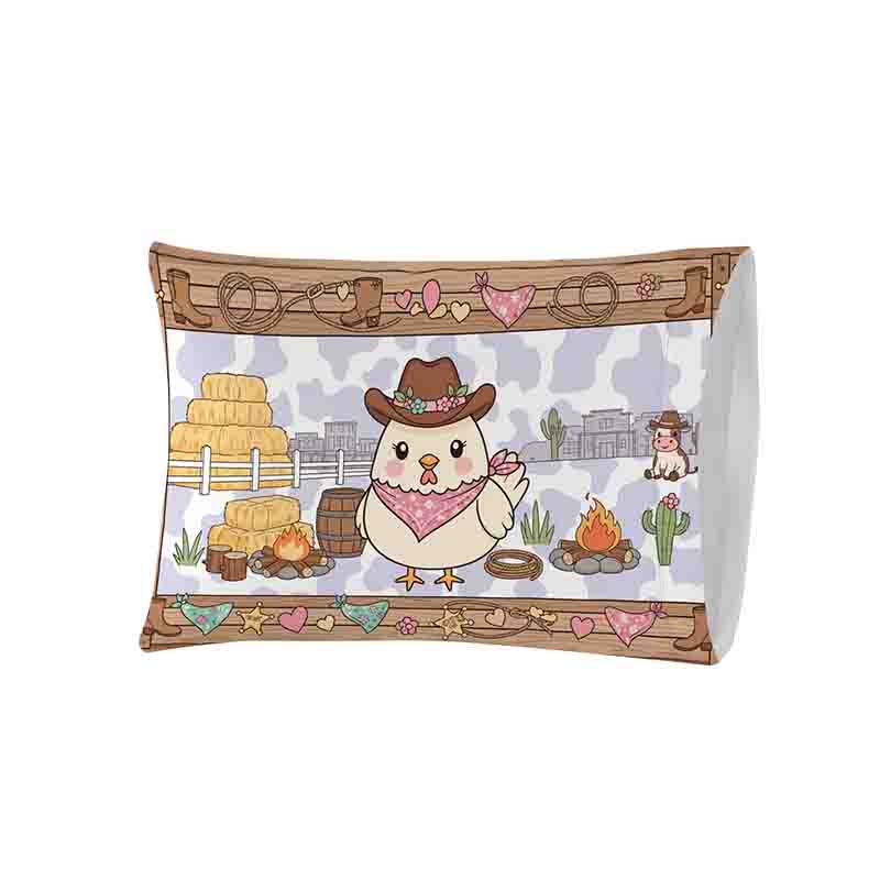 Funda para almohada larga Mod. Pollita rodeo - Imagen 2