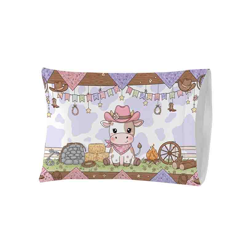 Funda para almohada Mod. Vaquita rosa - Imagen 2