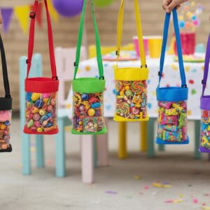 25 Bolos Dulceros Cristal Colores ¡fiesta!