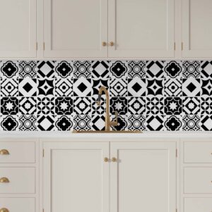 Azulejos Adhesivos 40 Pz 10x10 Cm Mosaicos Para Cocina Baño