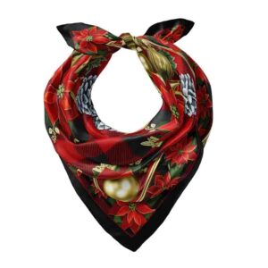 Mascadas navideñas para mujer regalo elegante Nochebuena