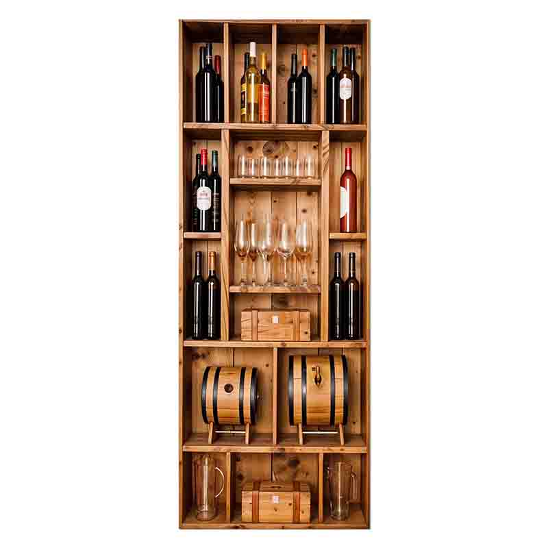 Vinil Decorativo Adhesivo Cava Rústica para Pared o Puerta - Imagen 2