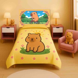 Cabeceras infantiles de capibara para niñas modernas Capibici