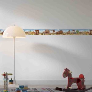 Cenefas Vaqueros Infantil Vinil Lavable Autoadhesivas
