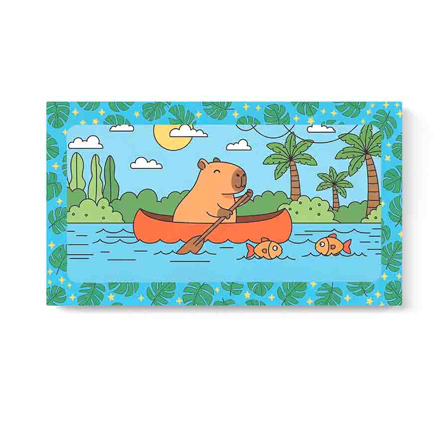 Cabeceras capibara para camas de niño modernas Capi Aventura - Imagen 2