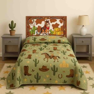 Cabeceras vaqueros para camas de niño modernas Corcel Sheriff