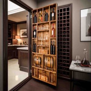 Vinil Decorativo Adhesivo Cava Rústica para Pared o Puerta