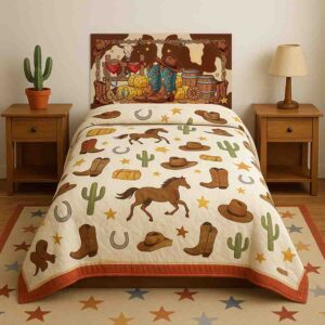 Cabeceras infantiles de vaqueros para niños modernas Espuelas Doradas