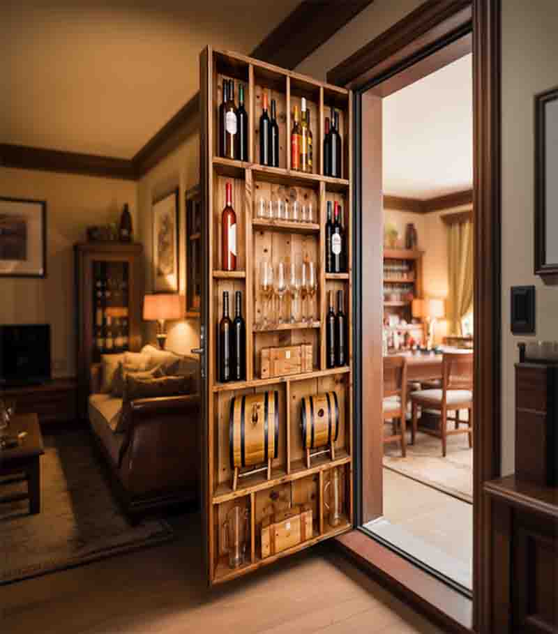 Vinil Decorativo Adhesivo Cava Rústica para Pared o Puerta - Imagen 4