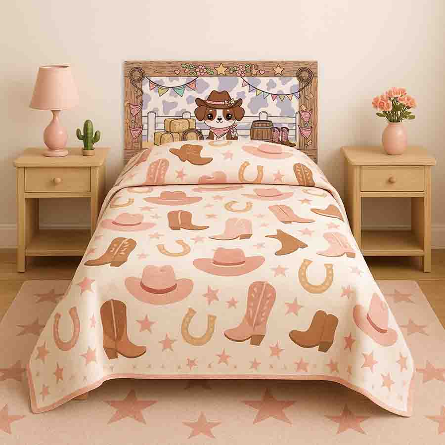 Cabeceras vaqueras para niñas estilo moderno Pequeño Sheriff
