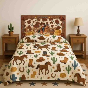 Cabeceras vaqueros para niños estilo moderno Vaquerita Audaz