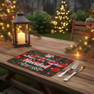 Manteles navideños individuales Mágicos deseos Mod. Vive la magia de la navidad