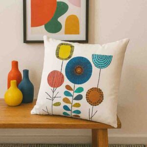 Fundas de Cojines Flores Modernas para Sala o Recámara Mod.4