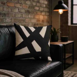 Fundas Decorativas Diseño Minimalista Abstracto Monocromático Mod.4