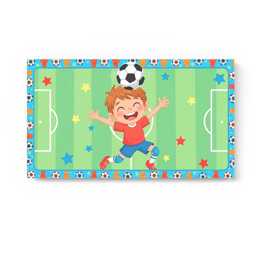 Cabecera infantil individual de futbol Estrella Futbolera - Imagen 2