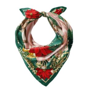 Mascadas para el cuello navideñas regalo económico Renos del bosque