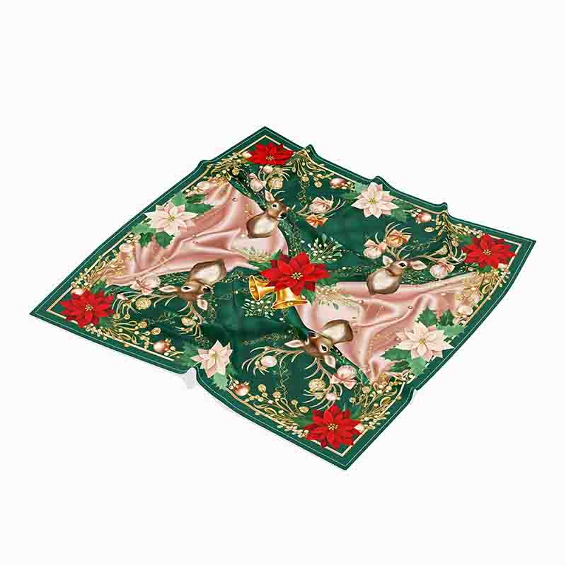Mascadas para el cuello navideñas regalo económico Renos del bosque - Imagen 3