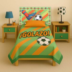 Cabecera individual futbol para niño cuarto juvenil Gol Explosivo