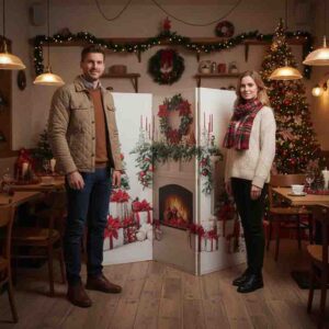 Biombos baratos plegables navidad Estilo y Navidad