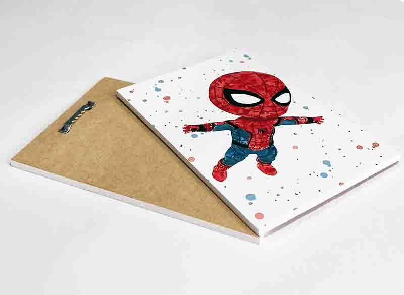 Cuadros decorativos superhéroes niños set 6 placas - Imagen 4