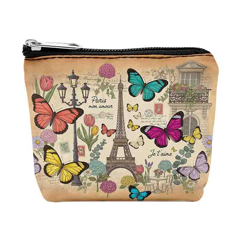 Bolsos Monederos París Torre Eiffel Estilo Chic para Mujer Mod.1 - Imagen 2