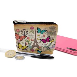 Bolsos Monederos París Torre Eiffel Estilo Chic para Mujer Mod.1