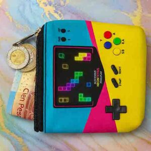 Monederos fiesta de los 80s Accesorios Únicos  Mod.2