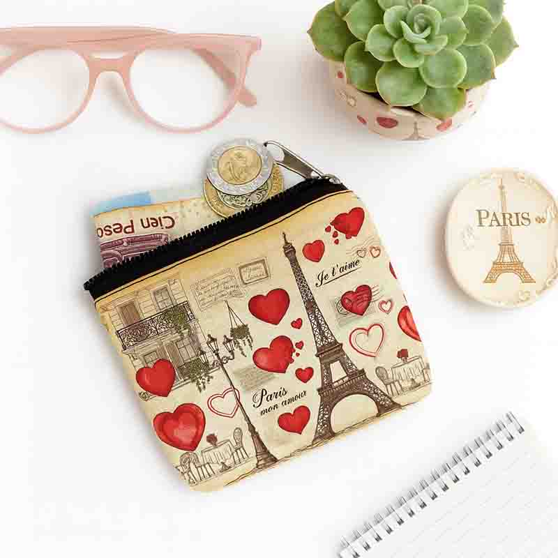 Bolsos Monederos París Torre Eiffel Recuerdos y Souvenirs Mod.3 - Imagen 4