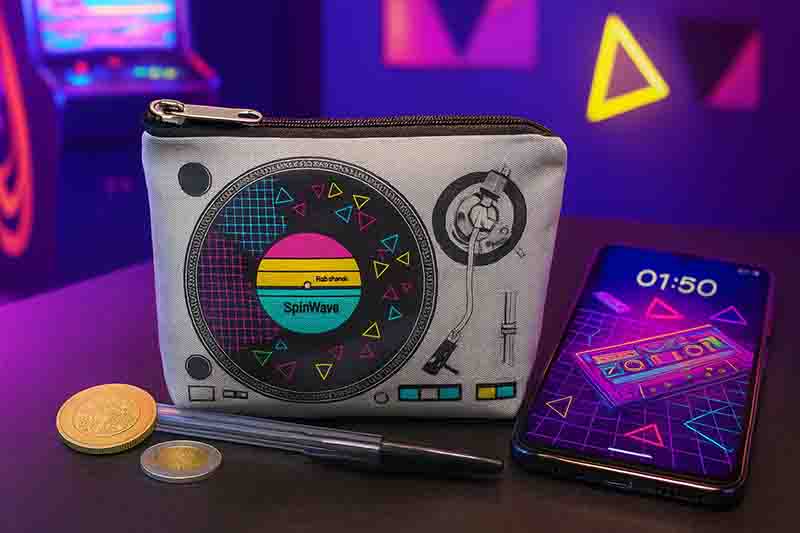 Colección de Monederos Retro 80s Moda y Estilo Mod.4