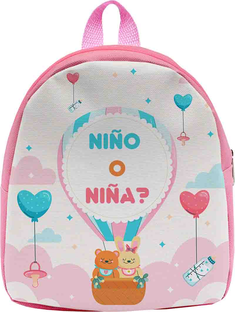 Mochila Dulcera Revelacion Modelo Dulce Revelacion para Fiesta.