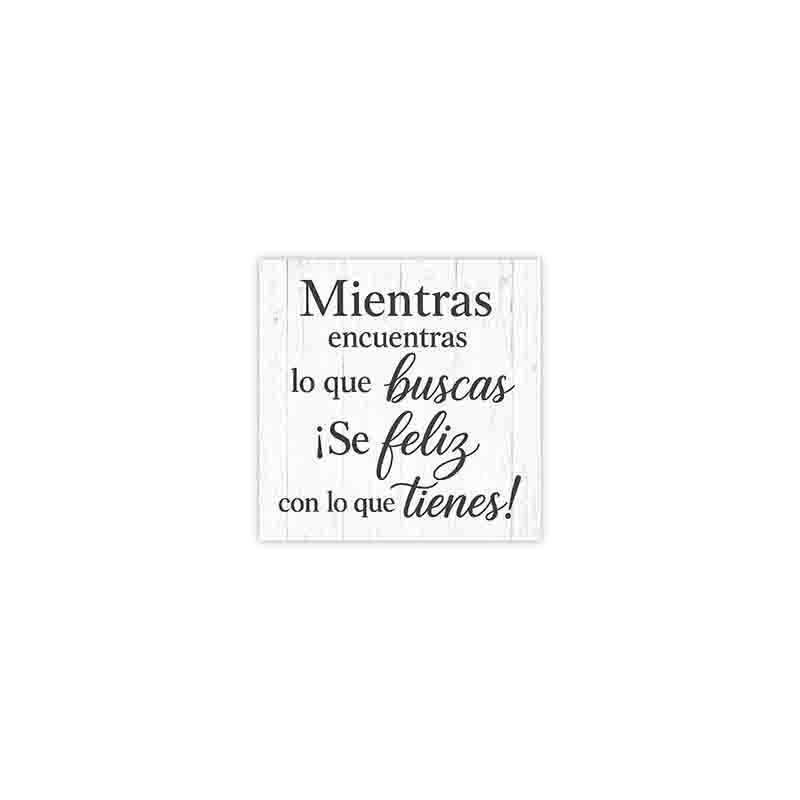 Cuadro Decorativo con Frase Motivacional en MDF 30x30 cm para Hogar y Oficina. - Imagen 2