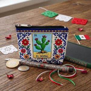 Set de Monederos El Nopal: Orgullo que Florece en México
