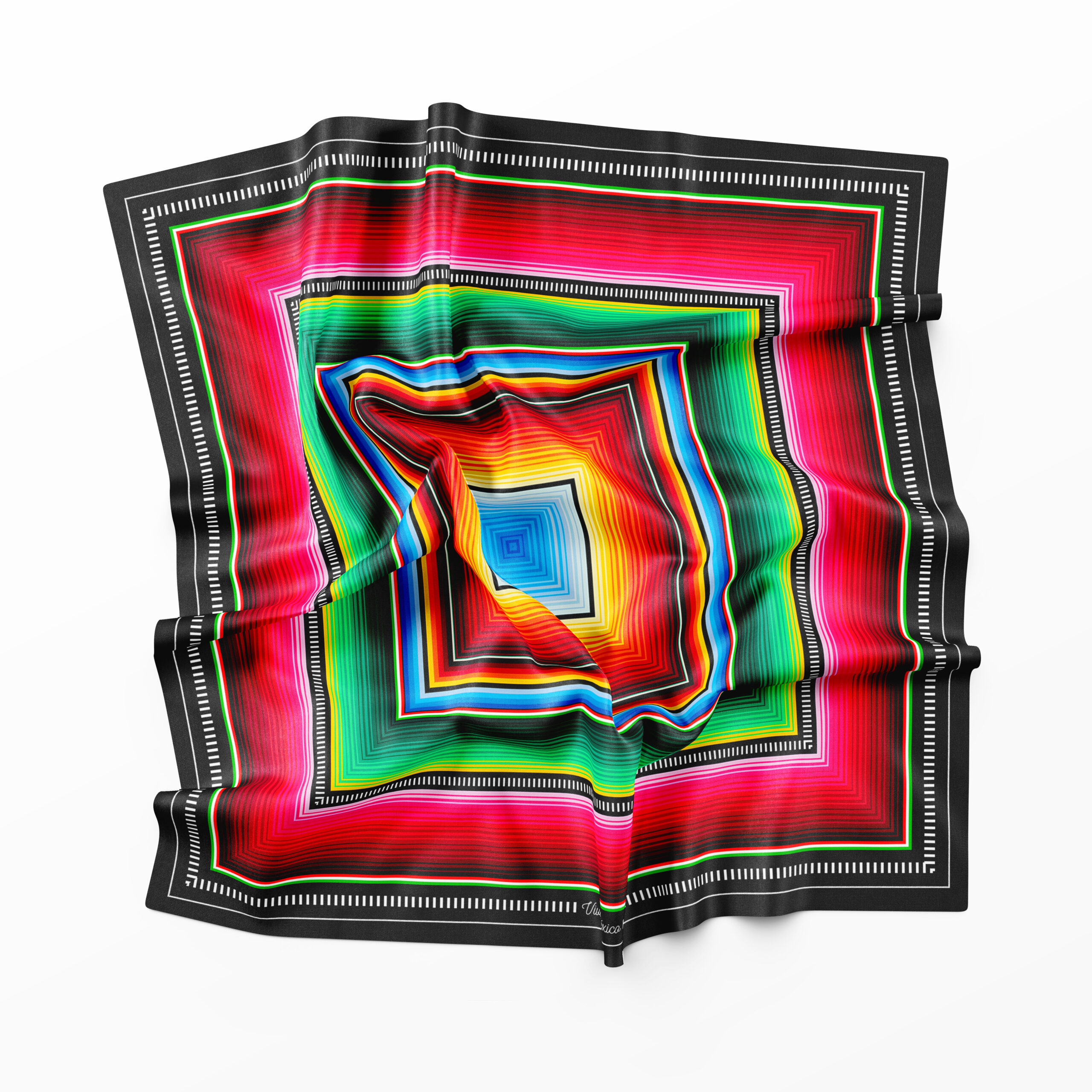 Mascada Mexicana Modelo Sarape - Imagen 4