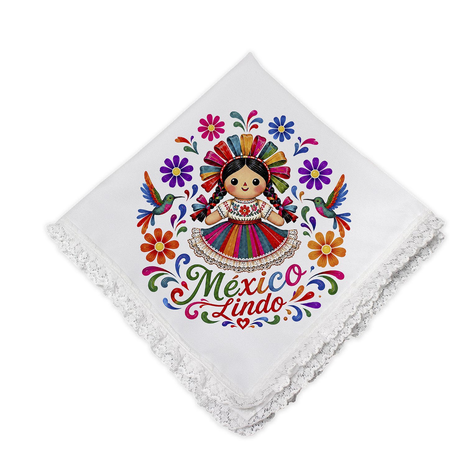 Servilletas Septiembre Muñeca - Imagen 3
