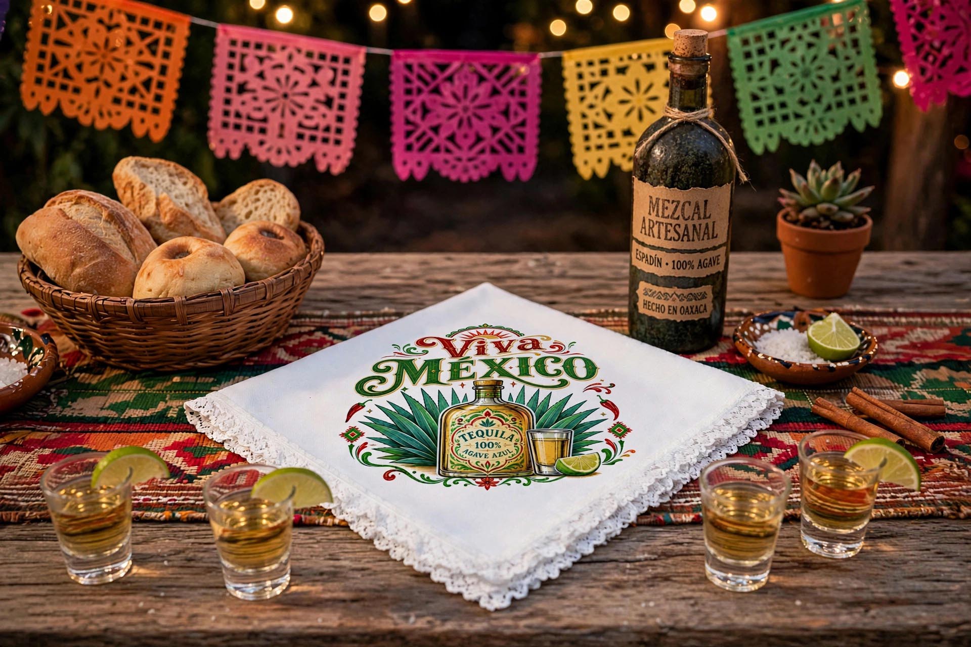 Servilletas Septiembre Tequila - Imagen 2