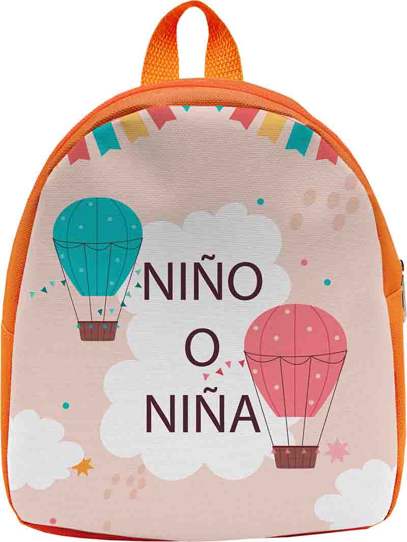Mochila Dulcera Revelacion Modelo Viaje de Ilusión para Fiesta.
