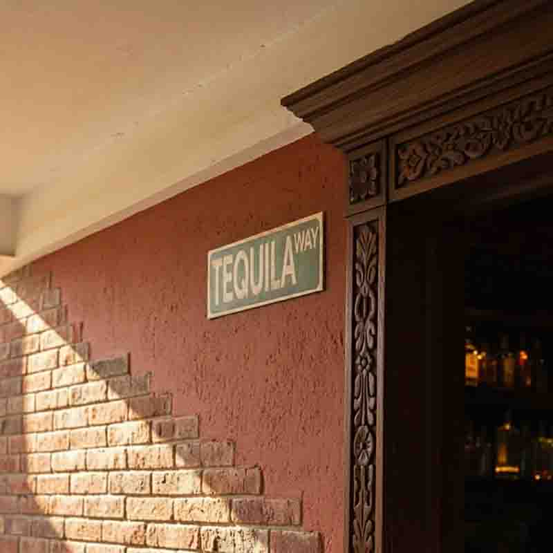 Letrero "Tequila Way" Vintage en MDF 40x15 cm para Bar, Cantina y Hogar. - Imagen 5