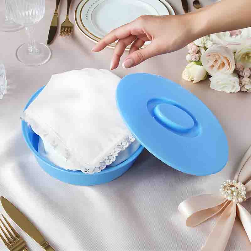 10 Servilletas de Tela Blancas con Encaje para Sublimar. - Imagen 7