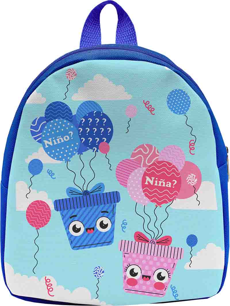 Mochila Dulcera Revelacion Modelo Cupcakes para Fiesta.