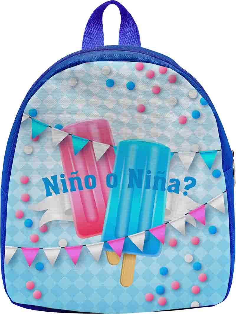Mochila Dulcera Revelacion Modelo Baby pop para Fiesta.