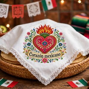 Servilletas Septiembre Corazón