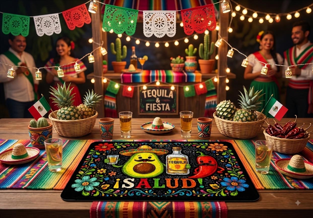 Mantel Individual ¡Salud! MOD D - Imagen 2