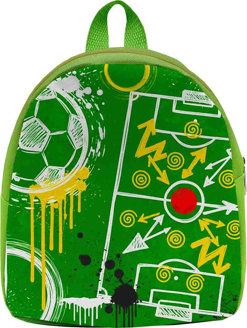 Mochila Dulcera Fútbol Modelo Gran Jugada para Fiesta Infantil.