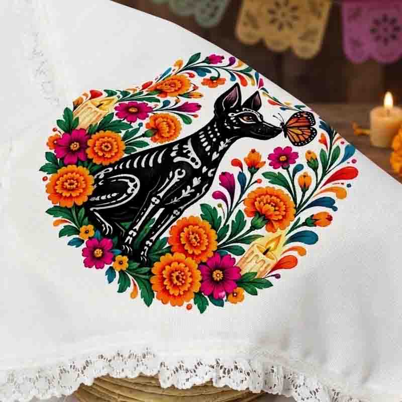 Servilleta Mexicana Xoloitzcuintle